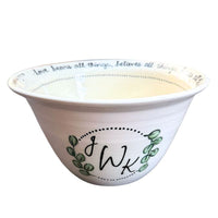 Monogram Blessing Bowl
