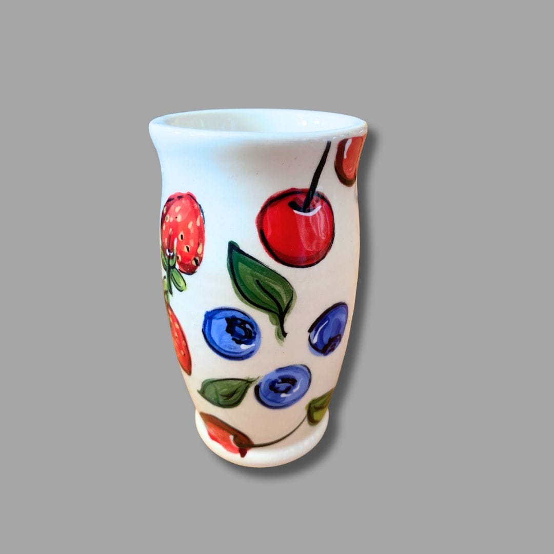 Triple Berry Pencil Vase