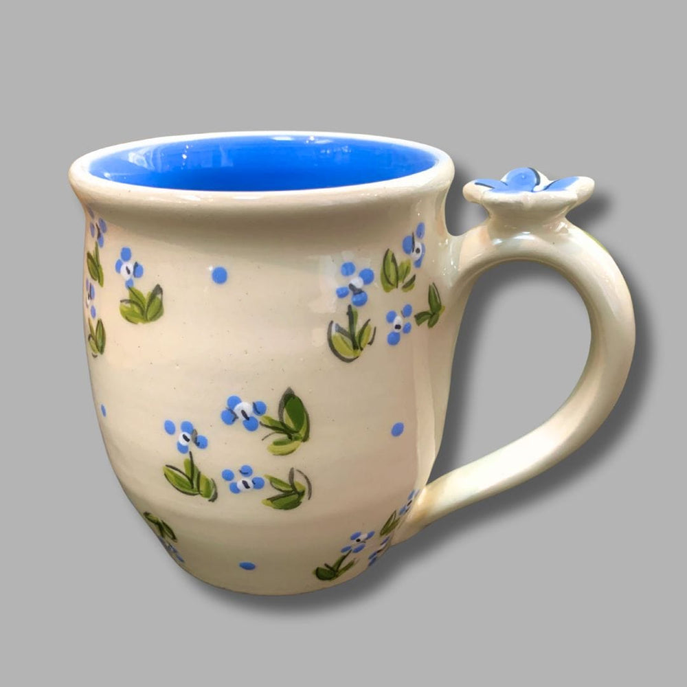 Blue Flower Mug