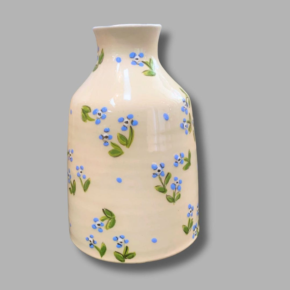 Blue Flower Vase