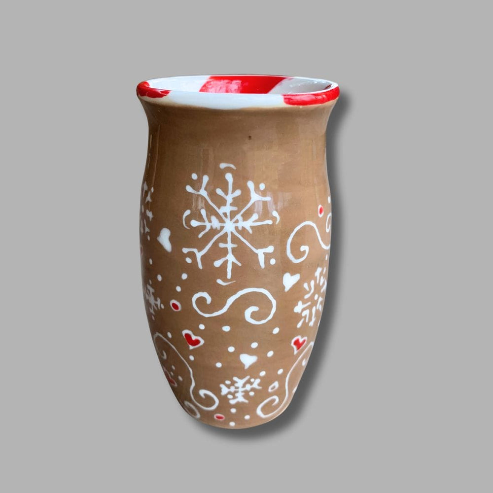 Gingerbread Pencil Vase