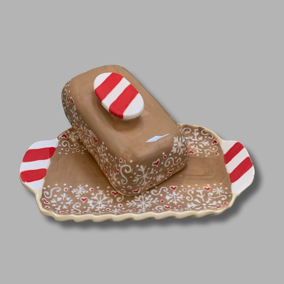 Gingerbread Butter Dish