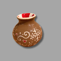 Gingerbread Small Vase