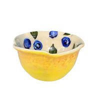 Lemon Blue Berry Dip Bowl