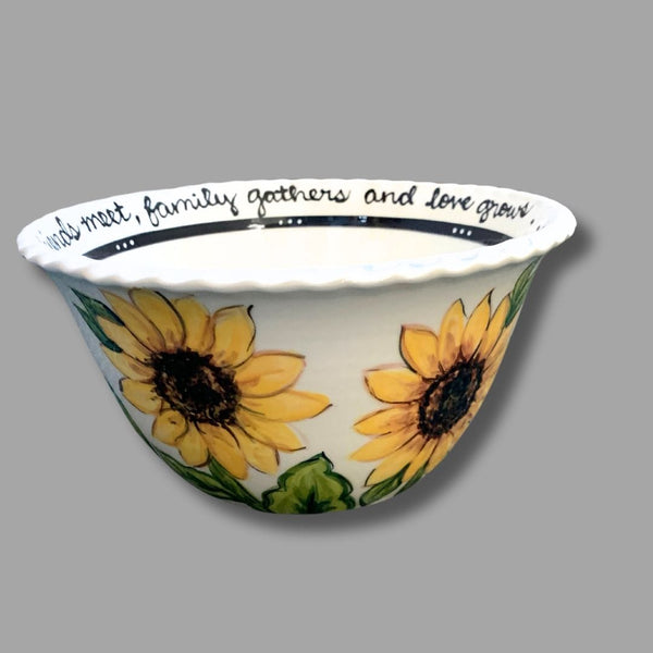 Sunflower Blessing Bowl