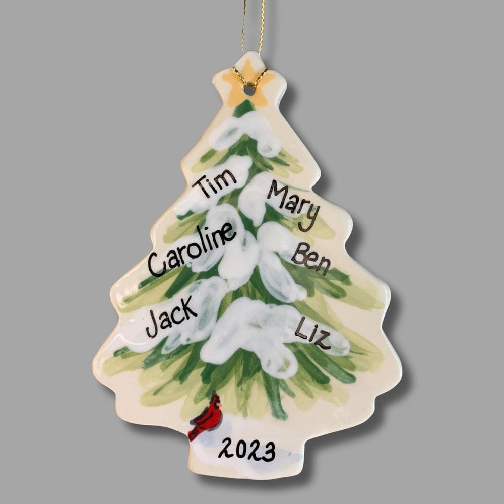 Family Christmas Tree Ornament