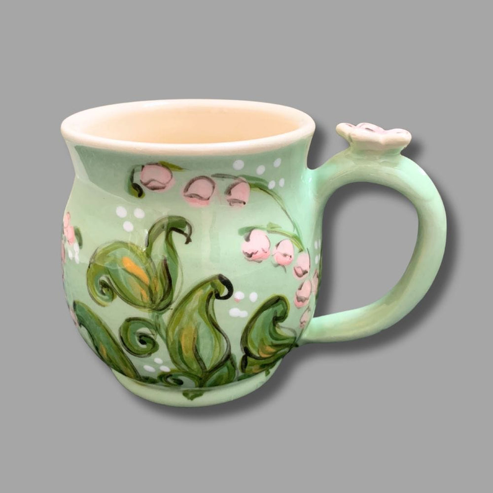 Vintage Lily of the Valley Bubble Mug