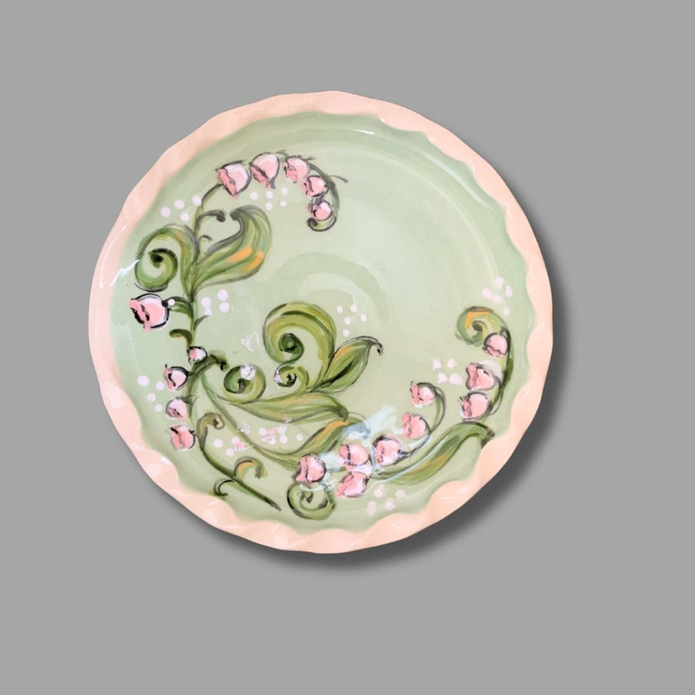 Vintage Lily of the Valley Spoon Rest