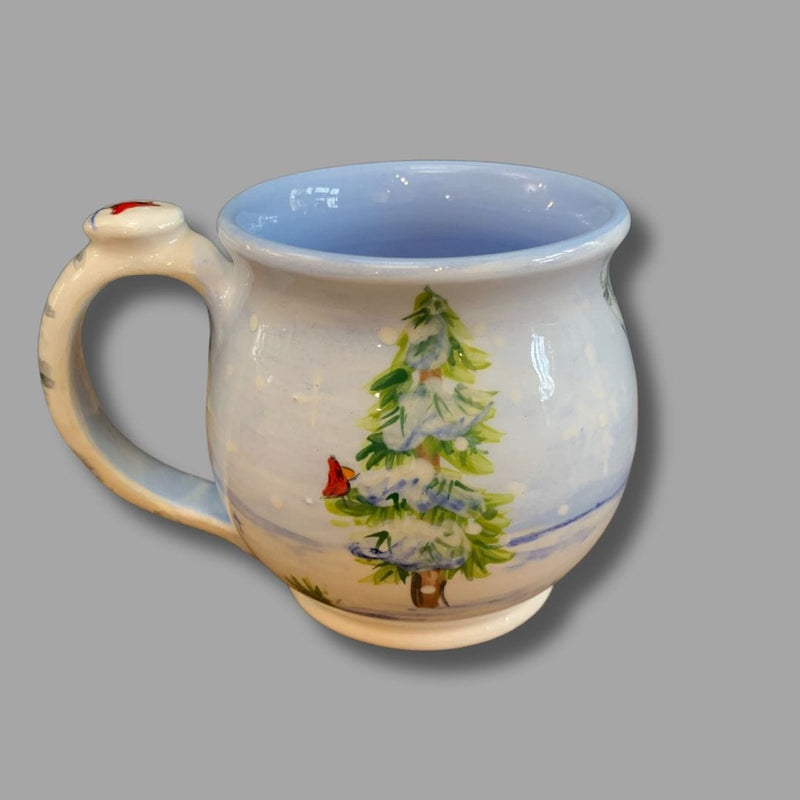 Winter Pine Bubble Mug