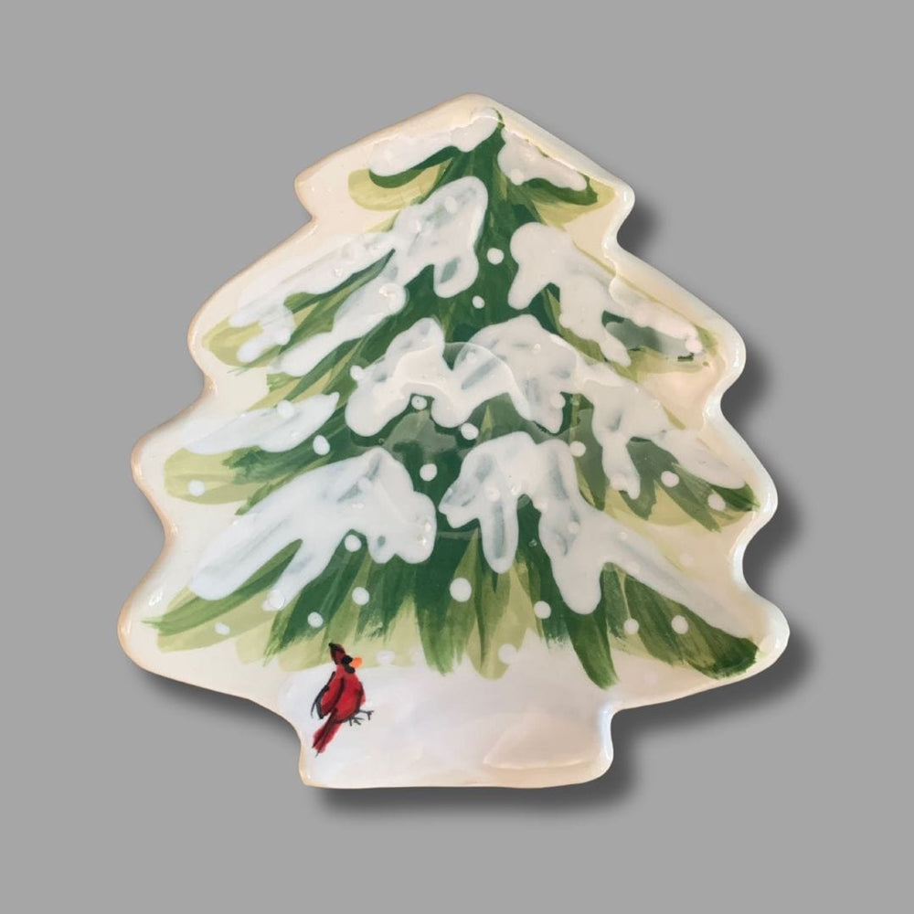 Winter Pine Trinket Tray