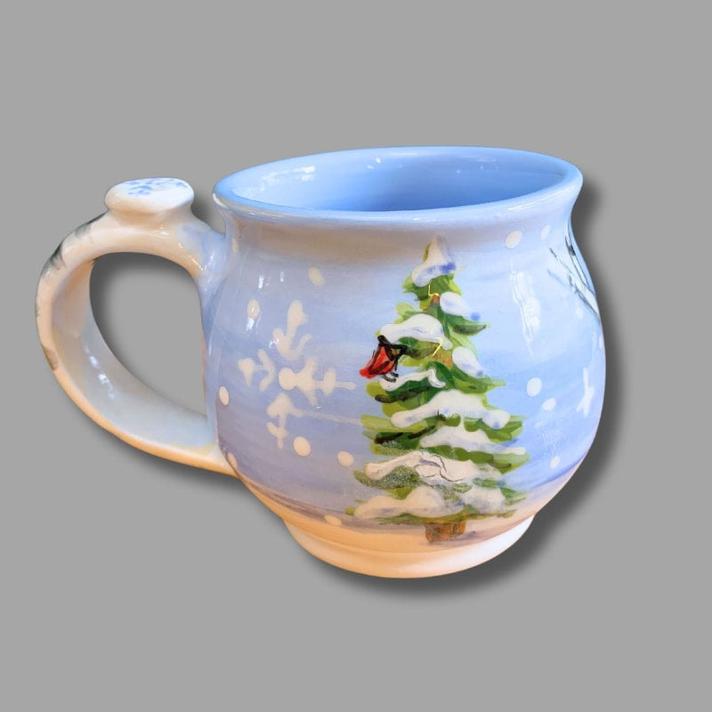 Winter Pine Bubble Mug