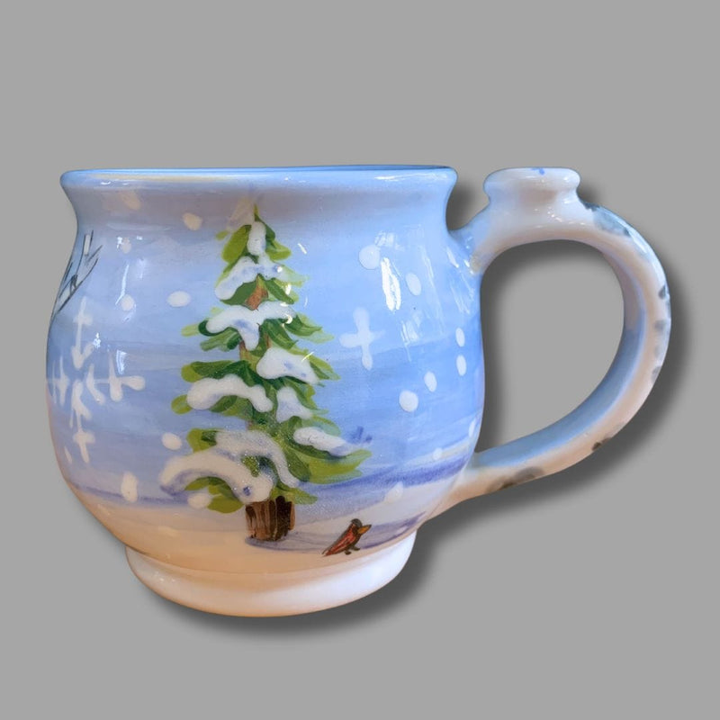 Winter Pine Bubble Mug