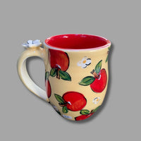 Apple Mug in Yellow