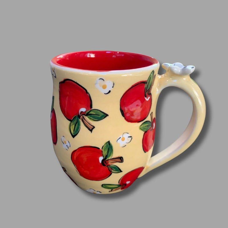 Apple Mug in Yellow