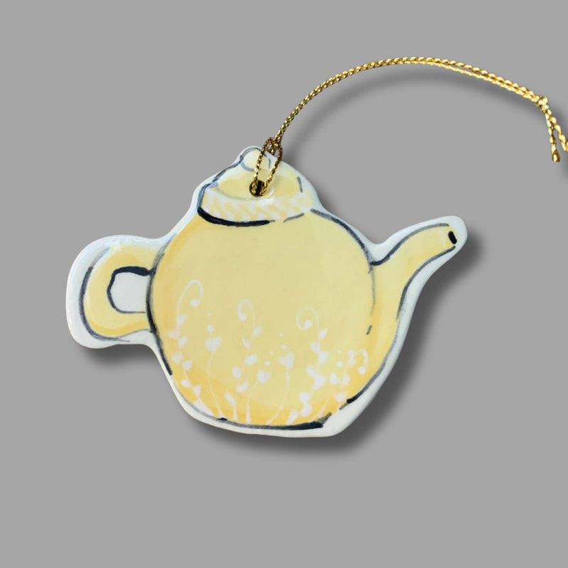 Mini Teapot Ornament (more colors)