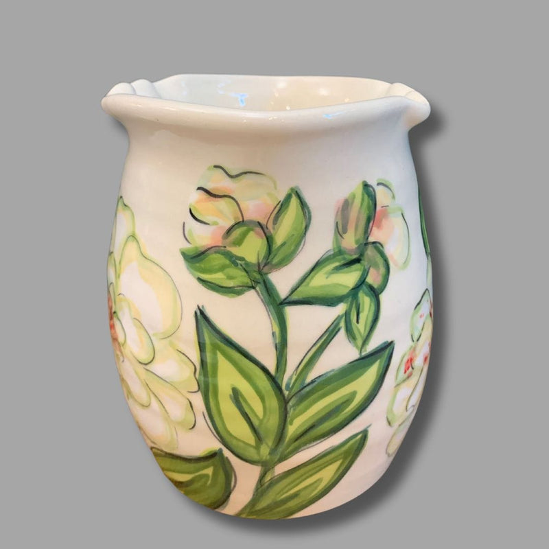Peony Oval Vase