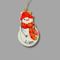 Mini Snowman Ornament