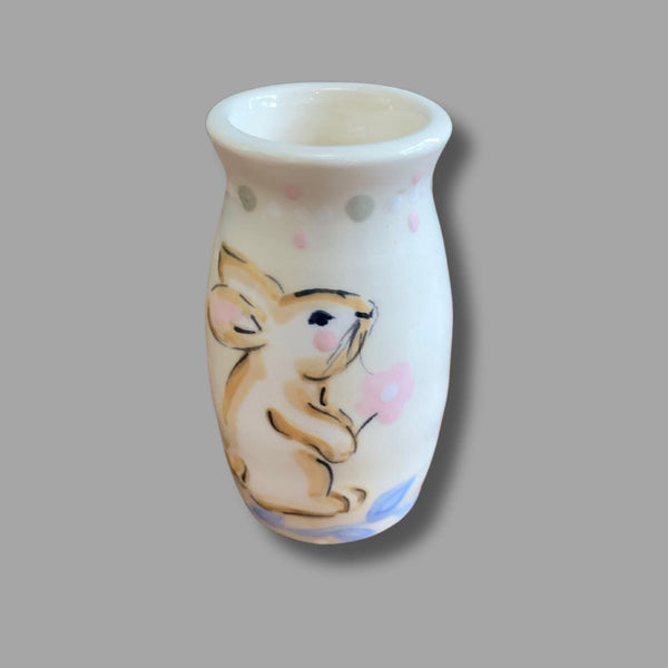 Soft Bunny Small Tall Vase