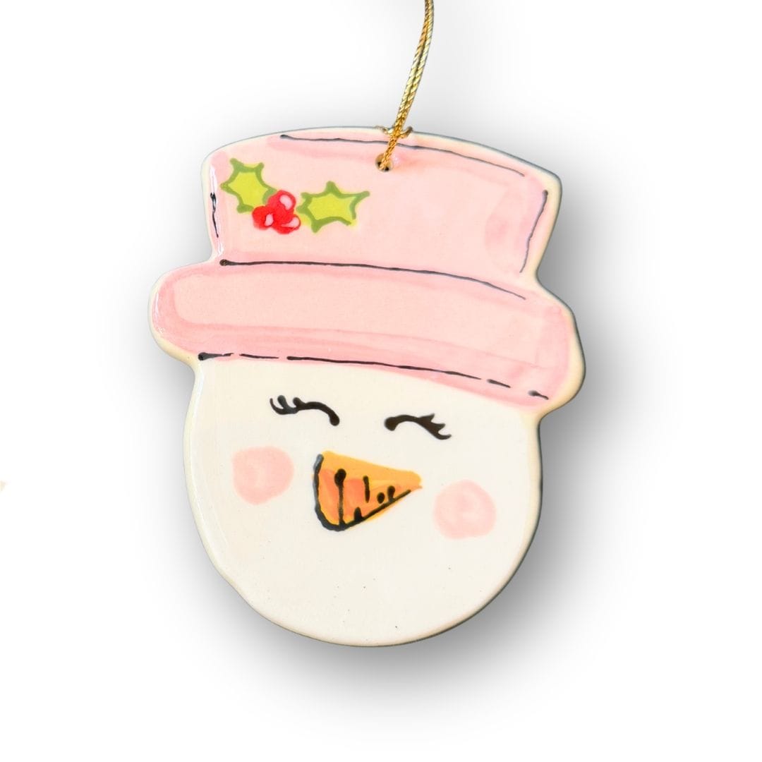 Mrs. Frosty Ornament