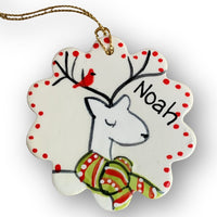 Winter Deer Ornament