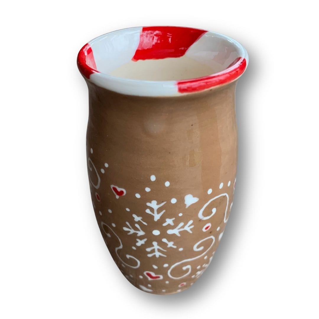 Gingerbread Pencil Vase