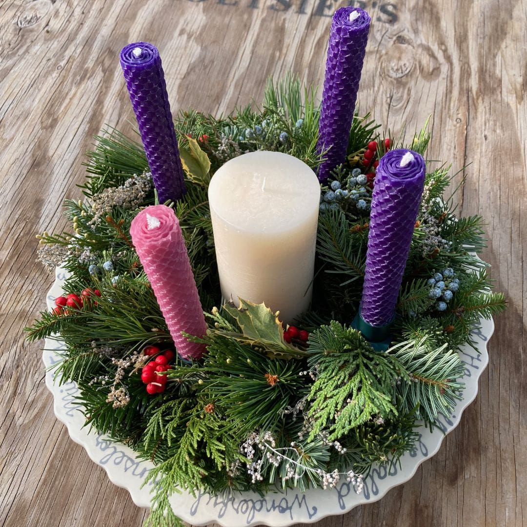 Pine & Holly Advent Bowl (large)