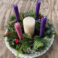 Pine & Holly Advent Bowl (large)