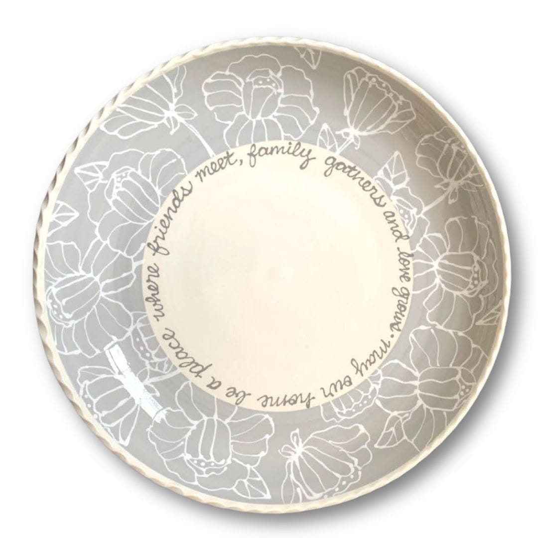 Blessing Bowl -Large- Simple Floral (options)