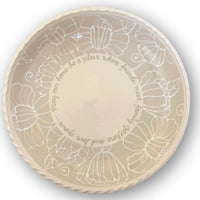 Blessing Bowl -Large- Simple Floral (options)