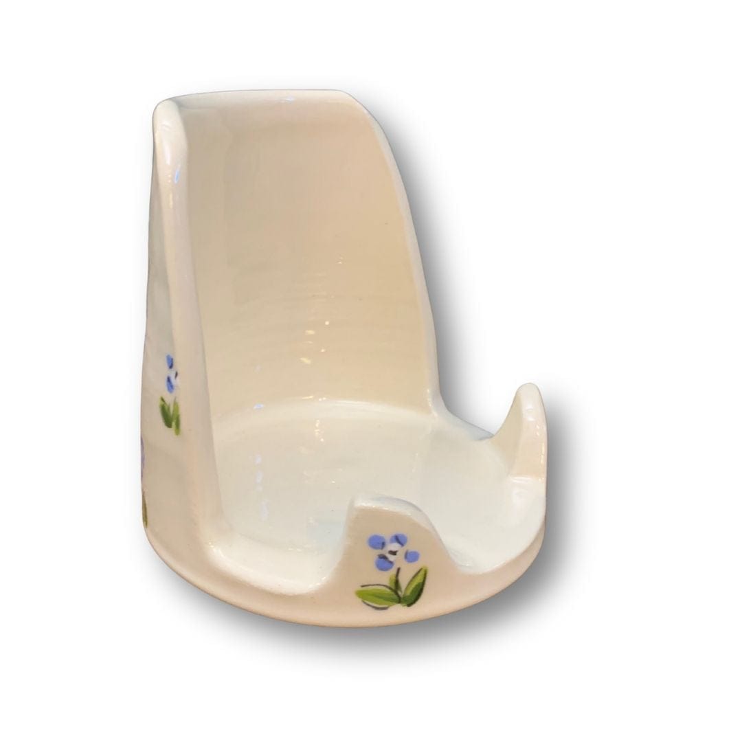 Blue Flower Phone and Tablet Holder