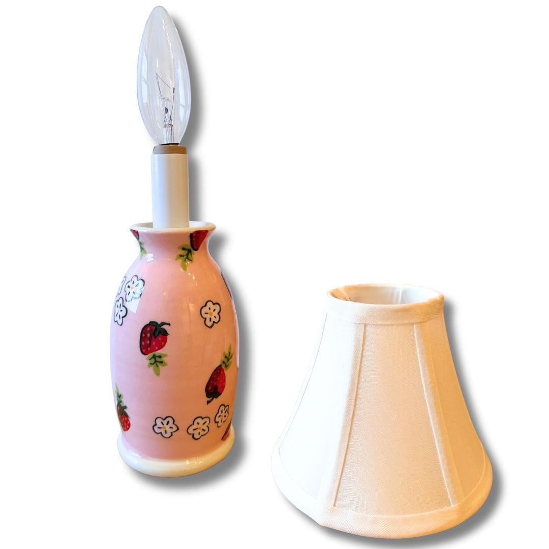 Pink Strawberry Small Slim Lamp