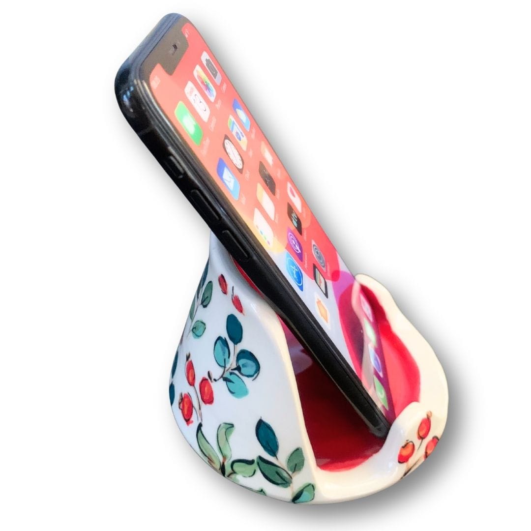 Winter Berry Phone and Tablet Holder