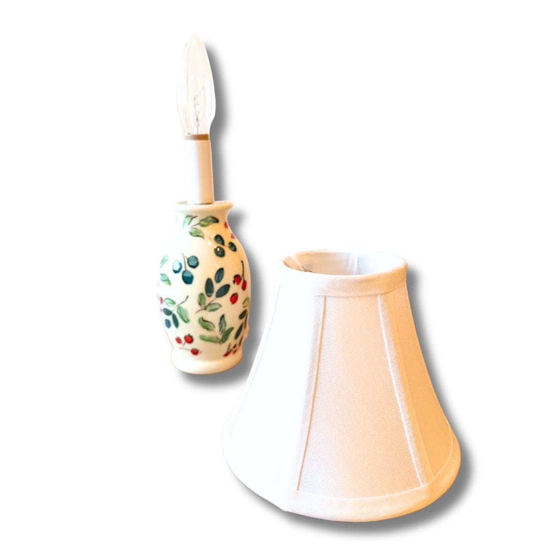 Winter Berry Small Slim Lamp