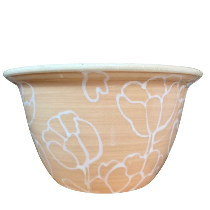 Full Color Simple Floral Medium Blessing Bowl (options)