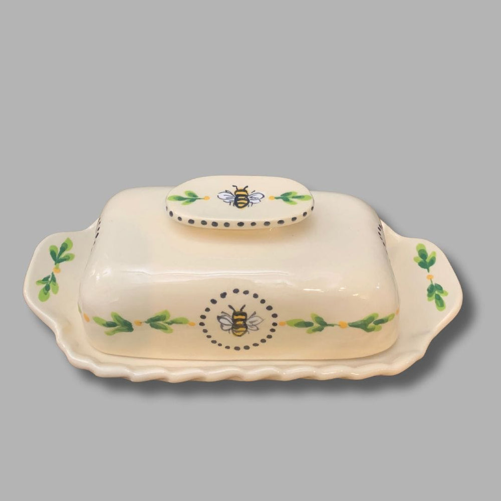 Butter Dish: Bee