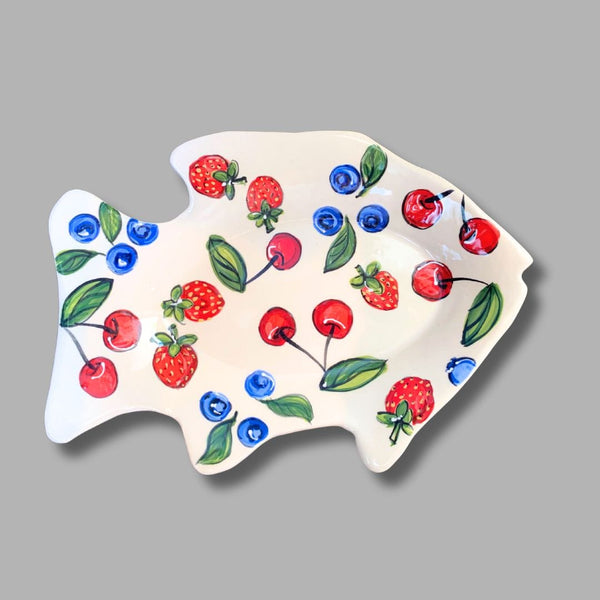 Triple Berry Fish Tray