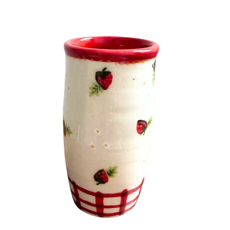 Strawberry Jam Pencil Vase