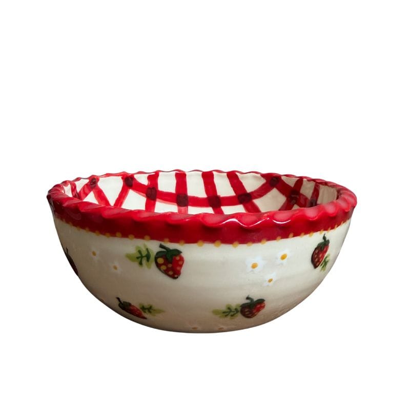 Small Strawberry Jam Bowl
