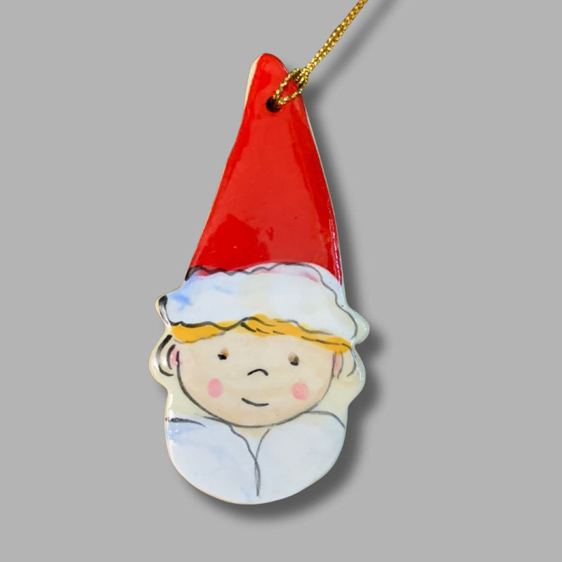 Boy Elf Ornament