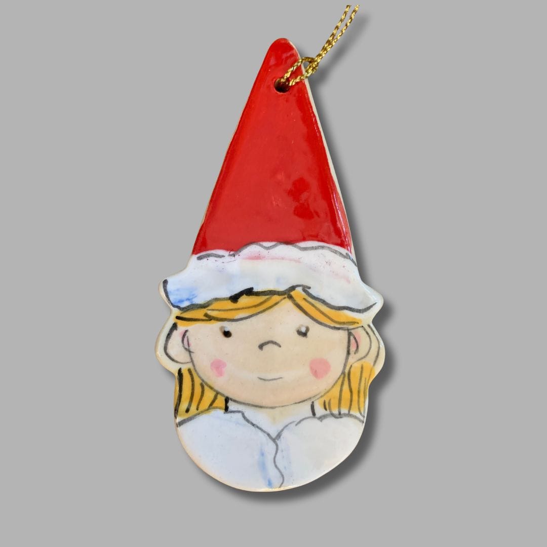 Girl Elf Ornament