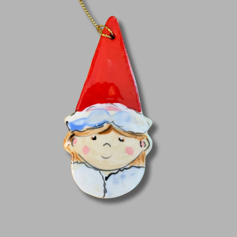 Girl Elf Ornament