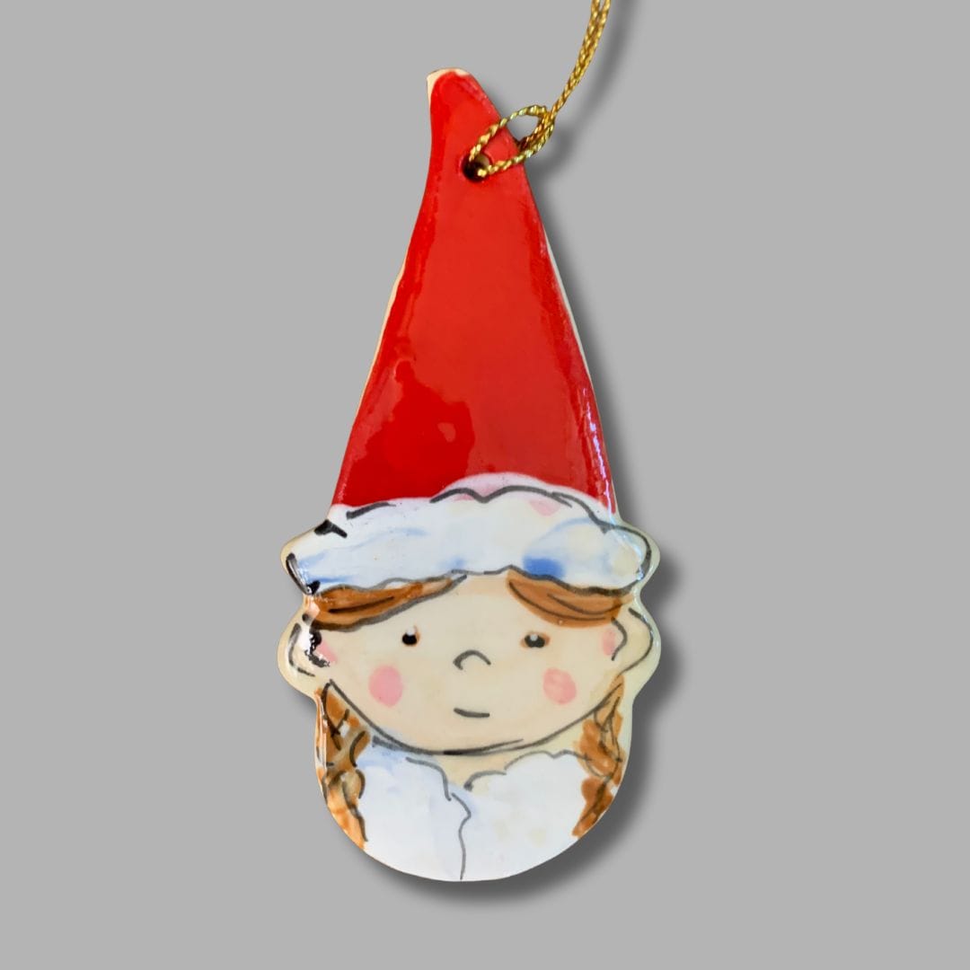Girl Elf Ornament