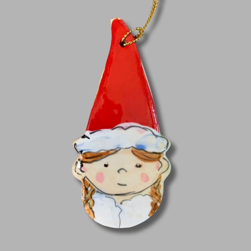 Girl Elf Ornament