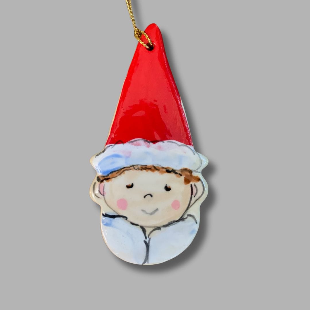 Boy Elf Ornament
