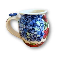 Patriotic Floral Bubble Mug