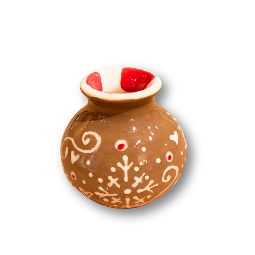 Gingerbread Small Vase