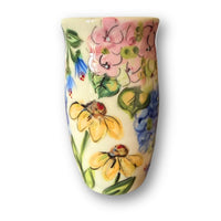 Multi-Floral Pencil Vase