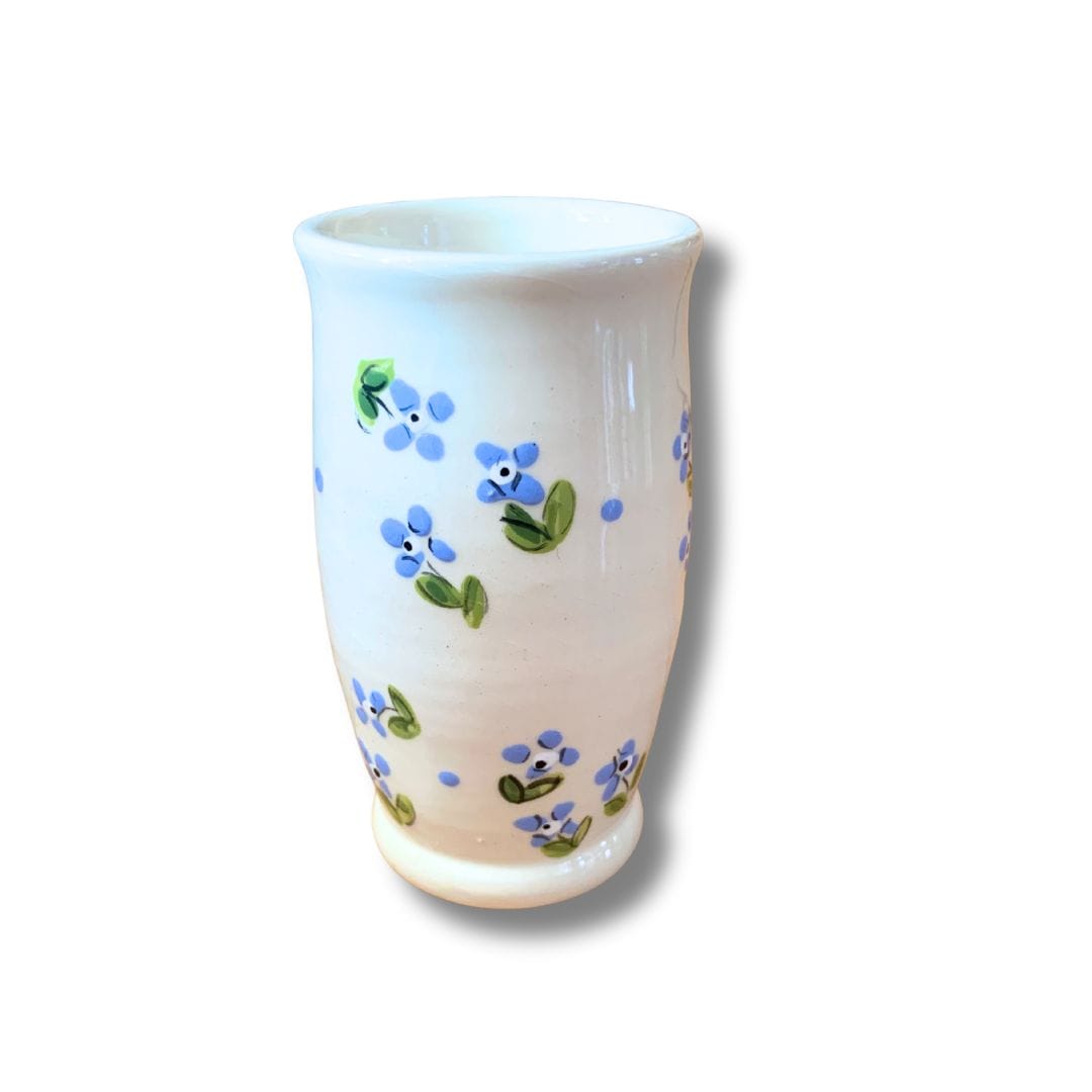 Blue Flower Pencil Vase