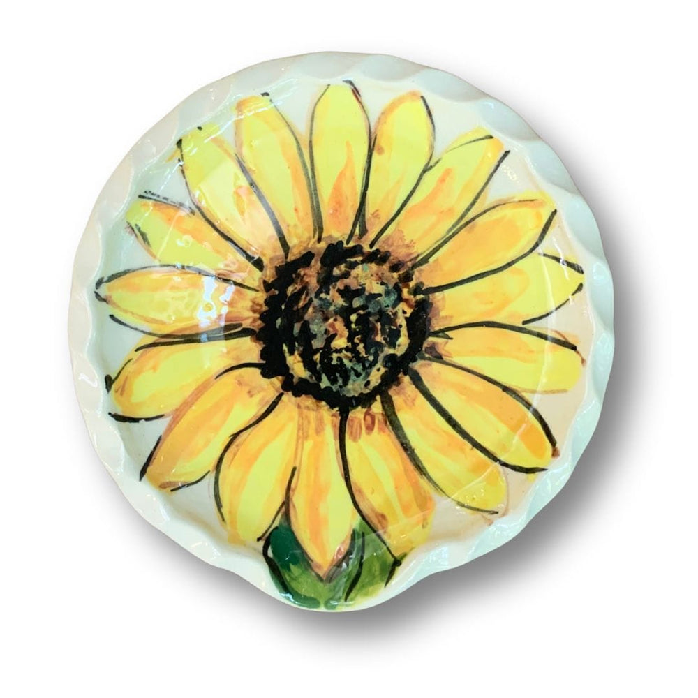 Sunflower Round Spoon Rest