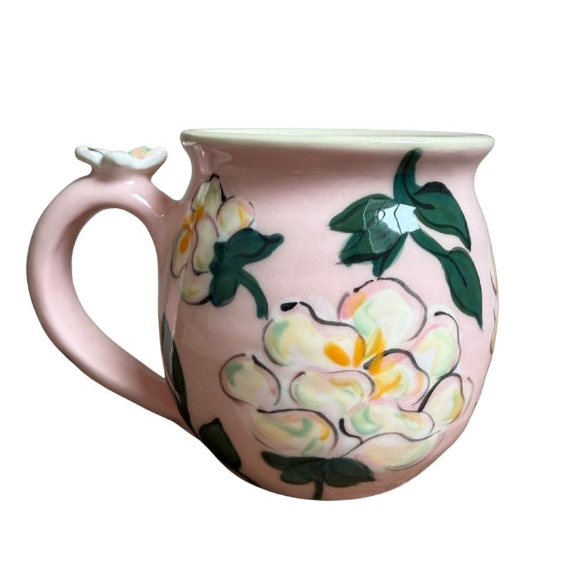 Vintage Peony Bubble Mug